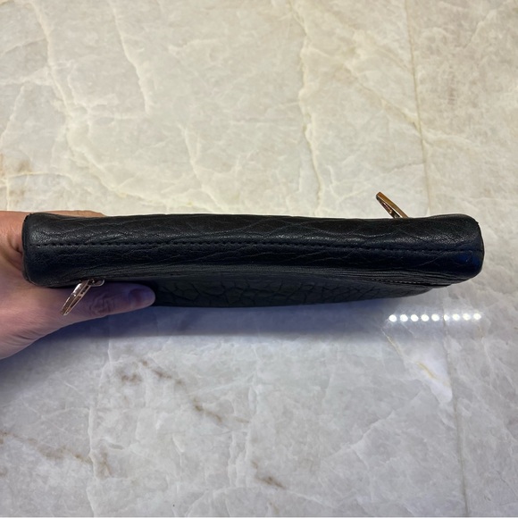 Alexander Wang Fumo Wallet Black with Rose Gold Hardware - Picture 5 of 13